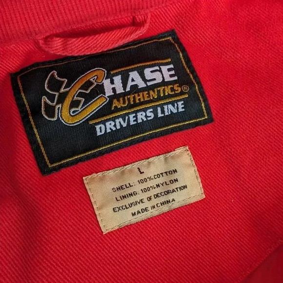 Vintage NASCAR Racing Jacket Size Small Dale Earnhardt Jr. Y2K - Picture 2 of 12